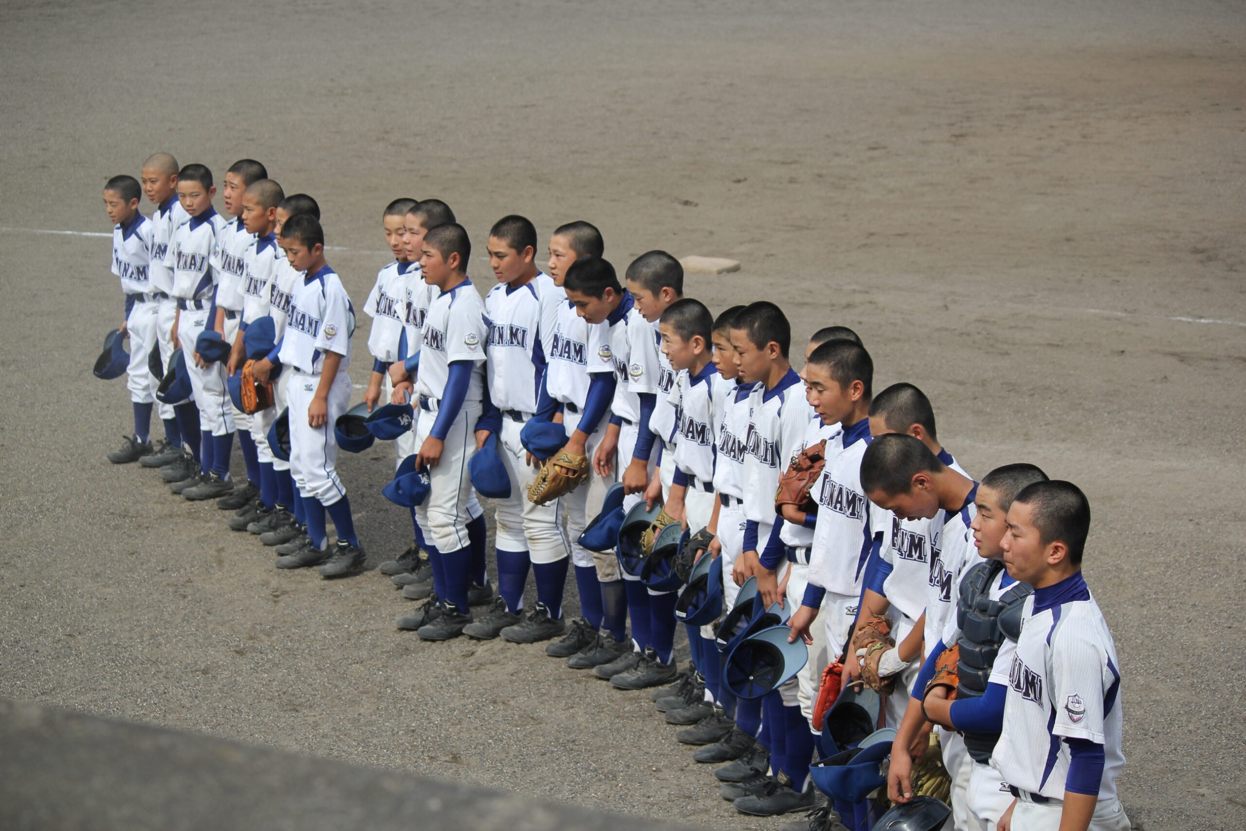 シニア東北信ブロック新人大会の様子